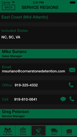 Cornerstone Detention App