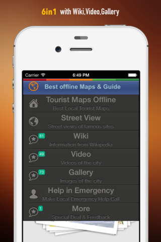 Tucson Tour Guide: Best Offline Maps with Street View and Emergency Help Info screenshot 2