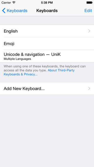 免費下載工具APP|UniK - Unicode & navigation Keyboard extension app開箱文|APP開箱王