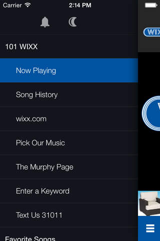 101 WIXX screenshot 2