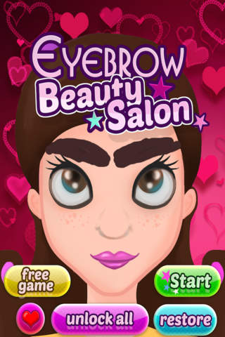 Eyebrow Beauty Salon - Fun Free Games for Girls screenshot 3