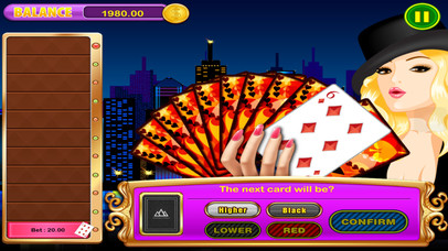Screenshot 3 Все в джевел Win Лаки Джекпот High-Low (угадать следующую карту) Казино тире Игры Pro