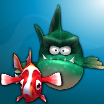 Hungry Fish 3D LOGO-APP點子