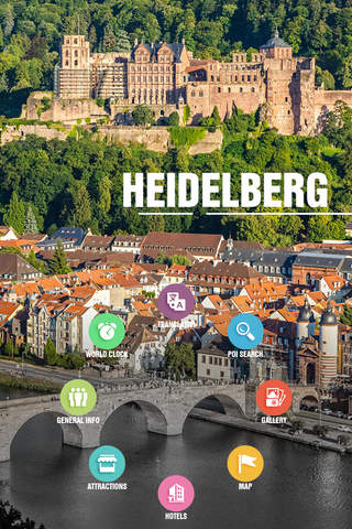 Heidelberg Offline Travel Guide screenshot 2