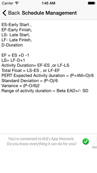 【免費教育App】PMP Formulas-APP點子