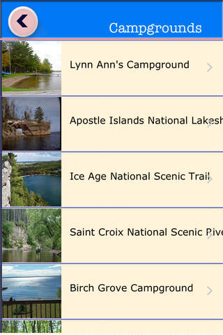 Wisconsin Campgrounds  Guide screenshot 3