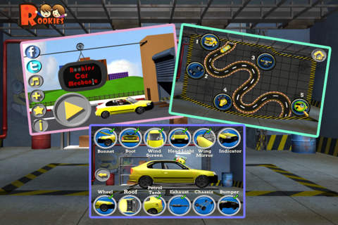 Rookies Car Mechanic - Kids Educational Learning App screenshot 4
