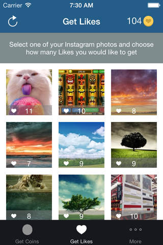 Instalikes - Get Likes for Instagram from real users screenshot 2