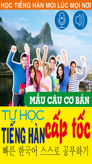 Tự học tiếng Hàn cấp tốc - Mẫu câu cơ bản tiếng Hàn