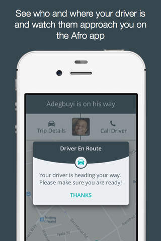 Afro Passenger Taxi App for Africa screenshot 4