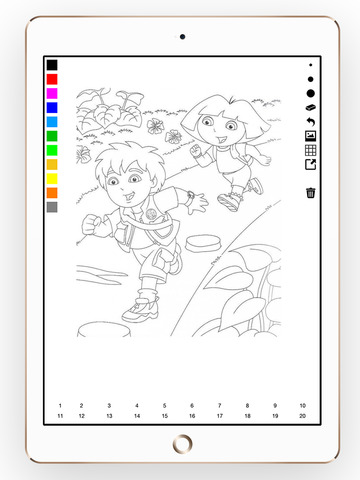 免費下載遊戲APP|Coloring Book For Diego app開箱文|APP開箱王