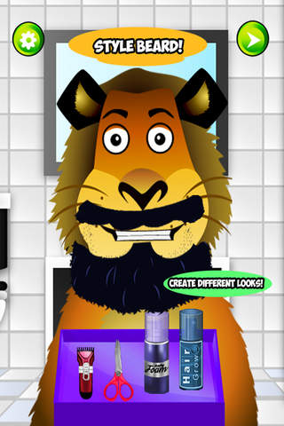 Shave Game for Madagascar screenshot 3