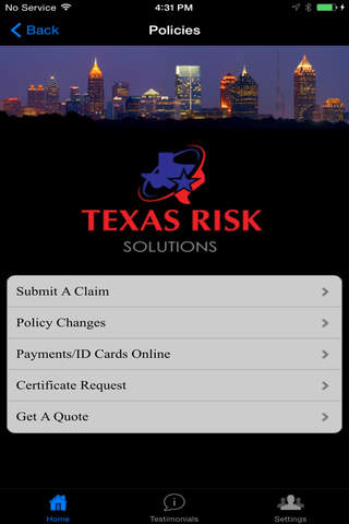 Texas Risk Solutions screenshot 3
