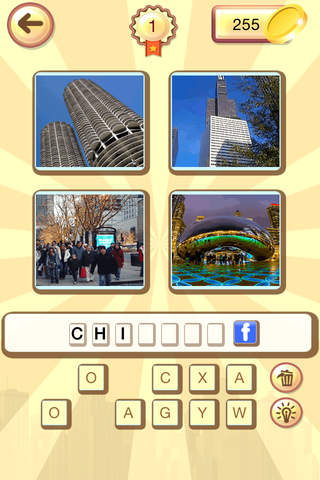 4 Pics 1 City (Quiz) screenshot 2