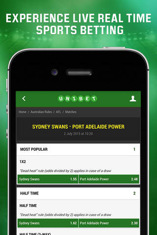 Unibet – Online Betting App screenshot 3