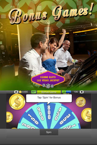 Sin City Classic Slots - Spin and Hit Las Vegas Casino Cards Tournaments To Be Rich HD Free screenshot 3