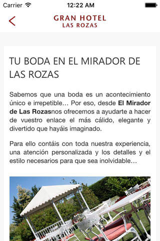 Gran Hotel las Rozas screenshot 4