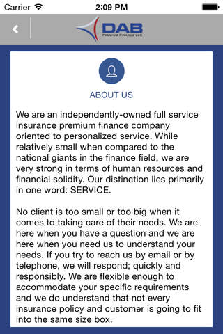 DAB Premium Finance screenshot 3