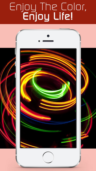 【免費娛樂App】Amazing Neon Wallpapers HD,Colorful Images,Shiny Backgrounds, Photo Editor & Puzzle Game for iOS 8-APP點子