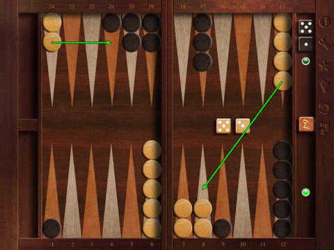 Absolute Backgammon Lite screenshot 2