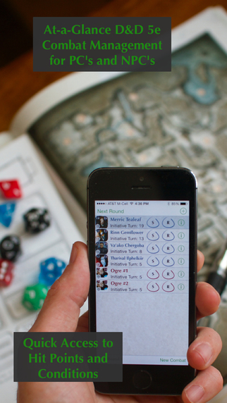 【免費工具App】Next Turn - Combat Manager for D&D 5e-APP點子