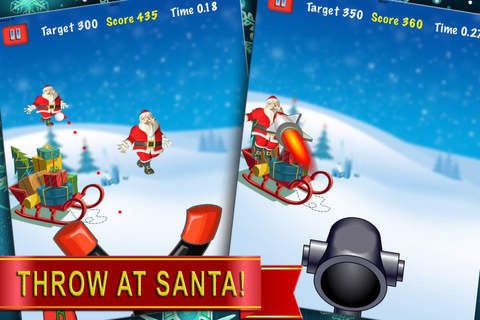 A Santa Snowball Helper Attack Fight - Messy Christmas Best Frozen Fiends screenshot 2
