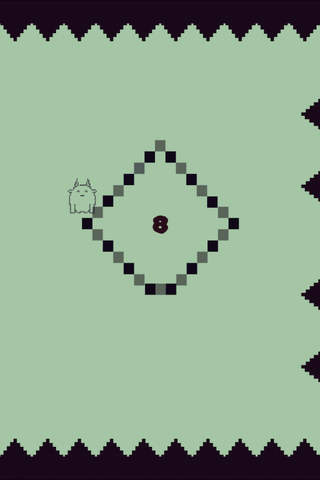 Don't Touch The Spikes Hatchi Edition - Doodle Retro Challenge screenshot 3