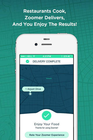 Zoomer: Track Your Food Delivery To Your Door screenshot 4