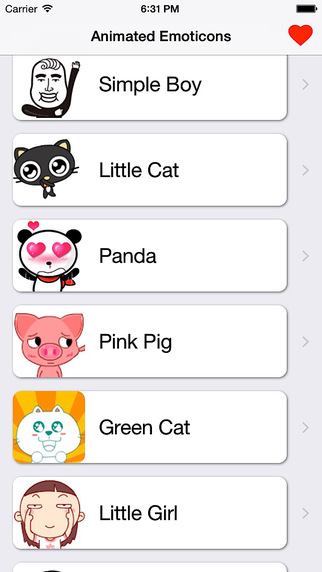 Animated Emoticons for Chat and Messengers