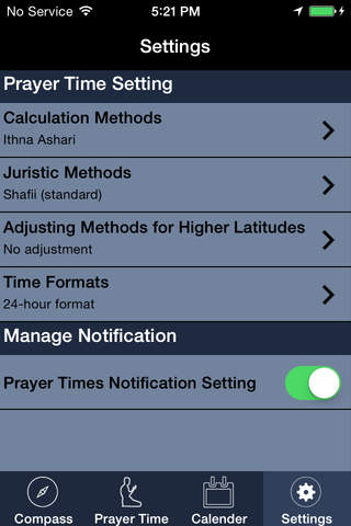 Islamic Compass - Qibla Finder and Global Prayer Times screenshot 4
