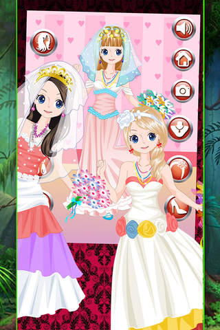 wedding celebration dressup - make wedding dress up screenshot 4