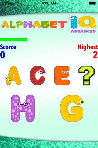 Alphabet IQ Advanced Free screenshot 4