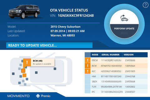 Premio X | Manage Vehicle Software Wirelessly (Over-the-Air) screenshot 3