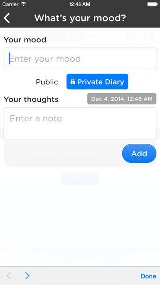 【免費生活App】Moodtrack Diary: Private Mood Tracker & Mood Tracking Journal-APP點子