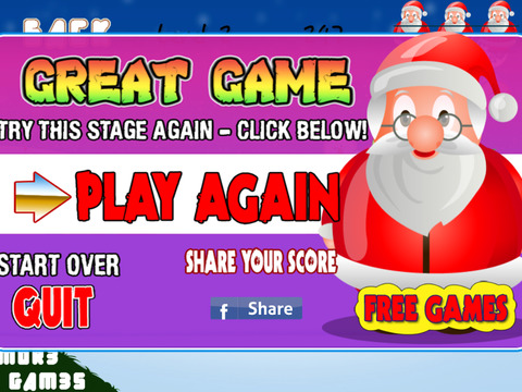 【免費遊戲App】Where's My Santa Claus ?-APP點子