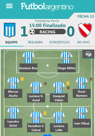 Futbol Argentino screenshot 2