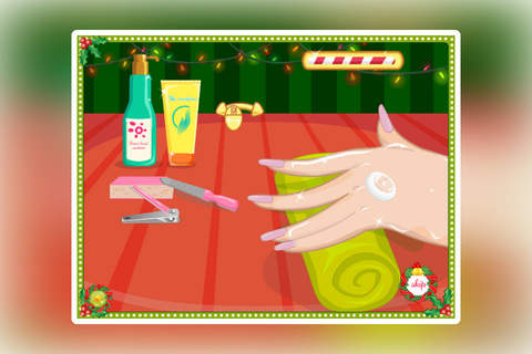 Pretty Christmas Manicure screenshot 2