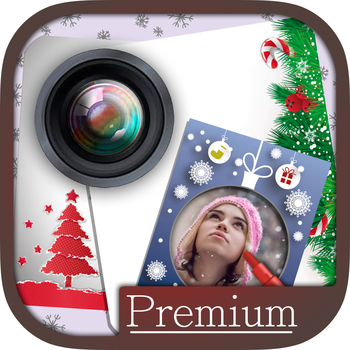 Christmas frames for photos - Create collages, designing Christmas cards to wish Merry Christmas - Premium 娛樂 App LOGO-APP開箱王