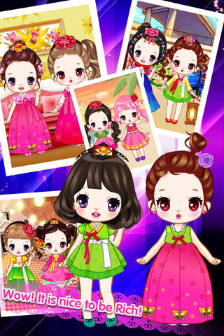 We are sisters - girls dress up game screenshot 4