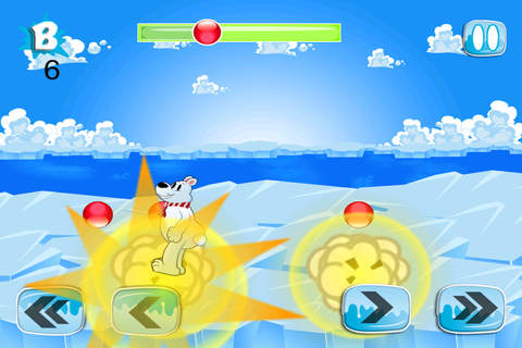 Keep the Polar Bear Clean Falling Paintball Challenge PRO screenshot 2
