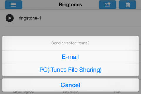 Ringtone maker and converter - make unlimited free ringtones ! (free) screenshot 3