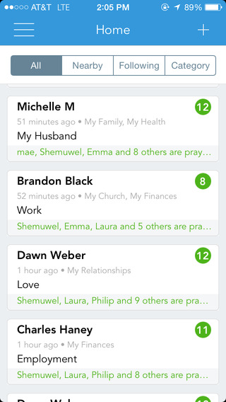 Prayer App to Help you to Pray and Ask for Prayers