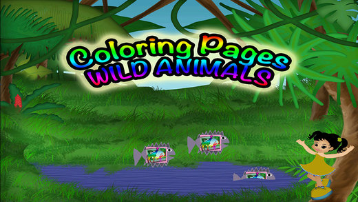 Animals Coloring Pages Preschool Learning Wild Experience Game