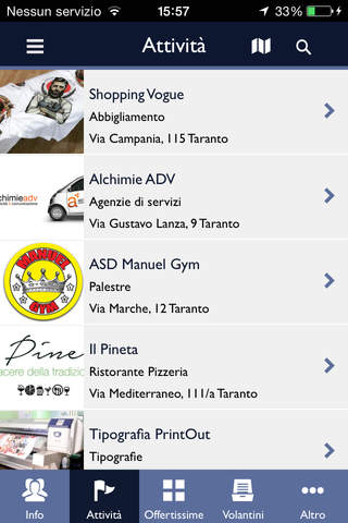 Taranto App screenshot 3