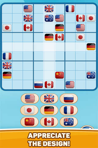 World Flags Sudokon FULL screenshot 2