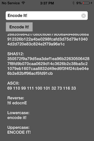 Encode It! screenshot 3