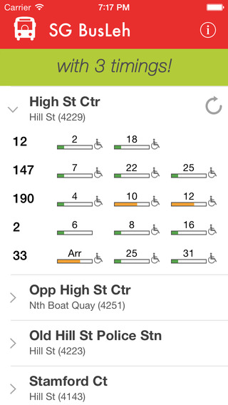 【免費旅遊App】SG BusLeh: With 3 Bus Timings-APP點子