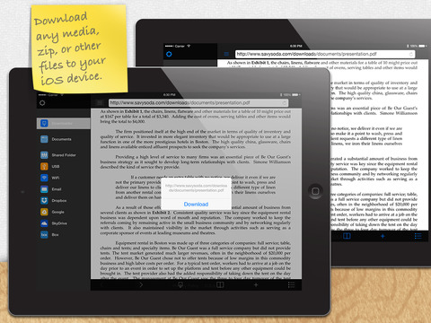 Captura de pantalla del iPad 5