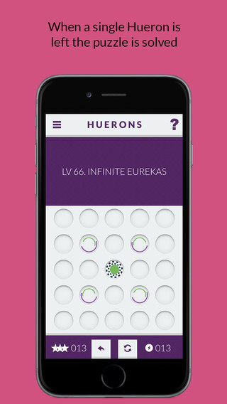 【免費遊戲App】Huerons: A challenging Puzzle-APP點子