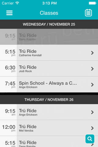 Trū Ride Cycle Studio screenshot 3